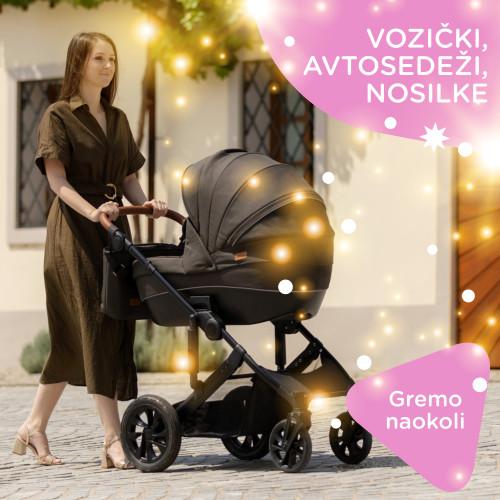 Vozički, avtosedeži, nosilke